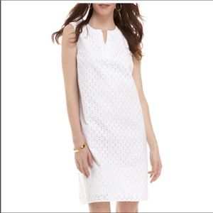 NWT Kim Rogers White Eyelet Cotton Dress 💖
